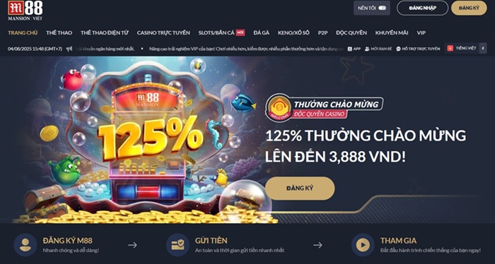 nhà cái uy tín M88 